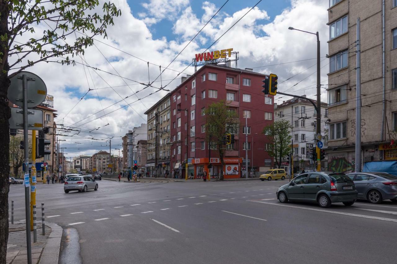Comfort.Chic.Charming Apt With Terrace Near Ndk Софія Екстер'єр фото
